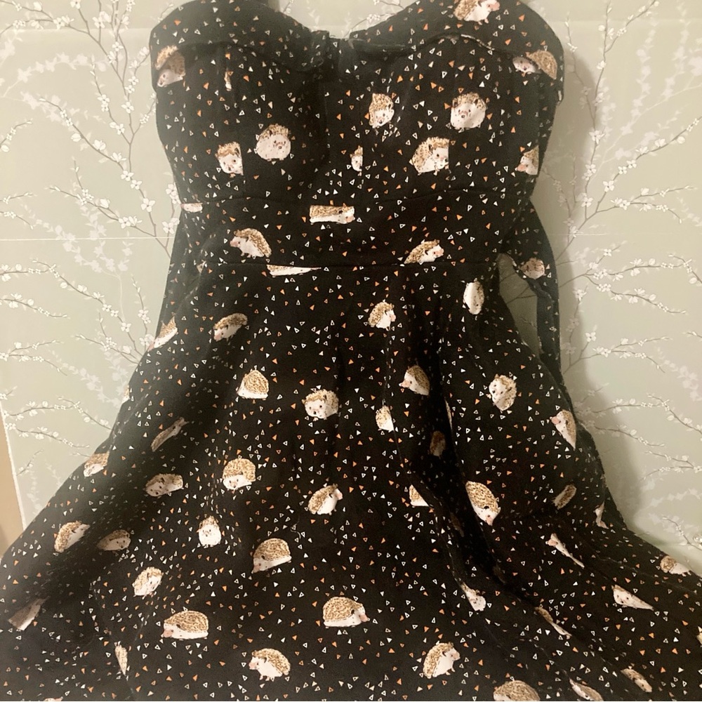 Cutest little fall festival dress Size S Eva Rose hedgehog dress